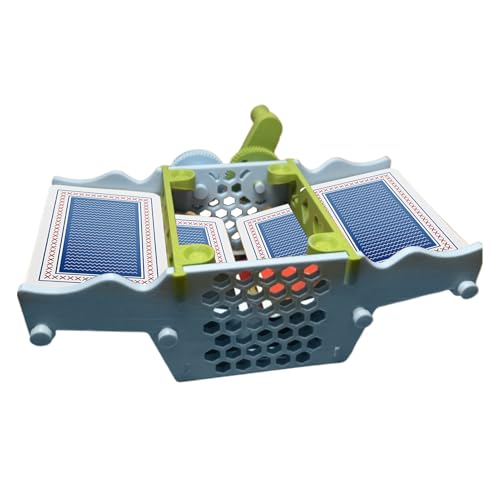 Buhygn Manuelles Mischungsgerät, Kartenmischmaschine, Tischkarte, Mit Leichtem Und Tragbarem, Einfachen Assembly & Ope-Ration, 15 cm, Für Studenten, Männer, Jugendliche, Reisen, Party, Familie, Karn Buhygn Manuelles Mischungsgerät, Kartenmischmaschine, Tischkarte, Mit Leichtem Und Tragbarem, Einfachen Assembly & Ope-Ration, 15 cm, Für Studenten, Männer, Jugendliche, Reisen, Party, Familie, Karn von Buhygn