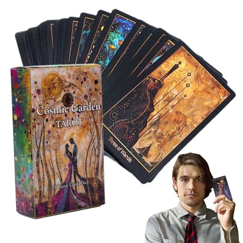Buhygn Tarotkarten, Vermögensschreierkarten, Wahrsagungskartenspiel, Tragbares Und Kompaktes Design, Einfach Zu Tragen, 10.3x6.2x3cm, Für Familie, Party, Reisen, Club, Spirituelle Verwendung Buhygn Tarotkarten, Vermögensschreierkarten, Wahrsagungskartenspiel, Tragbares Und Kompaktes Design, Einfach Zu Tragen, 10.3x6.2x3cm, Für Familie, Party, Reisen, Club, Spirituelle Verwendung von Buhygn
