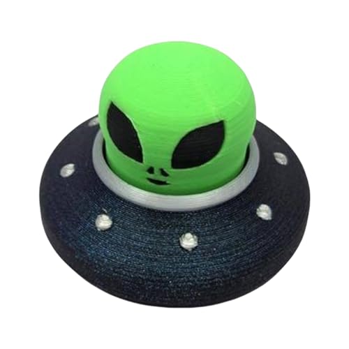 Green Al Ien Place Space Keychain Push Toy, Mechanical Clicker Toy, Spaceship Fidget Game Mit Einzigartigem 3D -gedrucktem Design, Tragbarem Und Kompakt, 5x2,5 Cm, Für Zuhause, Reise, Unterhaltung, Un Green Al Ien Place Space Keychain Push Toy, Mechanical Clicker Toy, Spaceship Fidget Game Mit Einzigartigem 3D -gedrucktem Design, Tragbarem Und Kompakt, 5x2,5 Cm, Für Zuhause, Reise, Unterhaltung, Un von Buhygn