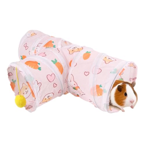 Hamster Spielzeugtunnel, Faltbarer Spielrohr, Haustier-Tunnel, langfristige Verwendung, breite Anwendungen, 46 cm, für drinnen und draußen spielen Hamster Spielzeugtunnel, Faltbarer Spielrohr, Haustier-Tunnel, langfristige Verwendung, breite Anwendungen, 46 cm, für drinnen und draußen spielen von Buhygn