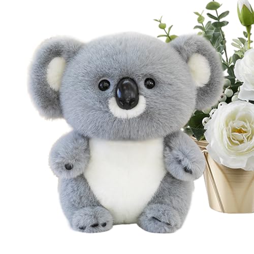 Linderung Von Stress, Koala Plüschspielzeug, Weiches Sammelplüsch, Leichtes Und Weiches Material, Beruhigendes Präsenz, 22 cm, Für Bett, Couch, Autositz, Schlafsaal von Buhygn