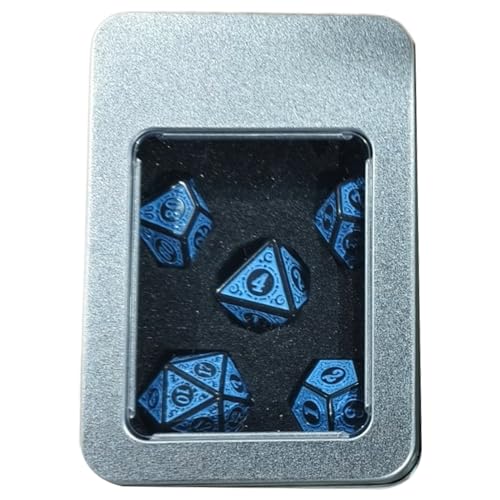 Retro-Musterwürfel, Zufälliger Ga-Ming-Würfel, Tabletop Ga-Ming-Spielzeug, Tragbares Design, Überraschungssortiment, T 2,0 cm, Für Kinder, Familie, Freunde, Tischplatten, Feiertage von Buhygn