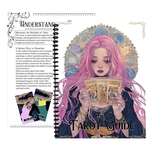 Tarot Layout, Divination Card Book, Tarot Card Deck Planner, Beginner-Friendly Guide, Easy-To-Follow, 200 Pages, for Novice Learning, Birthday von Buhygn