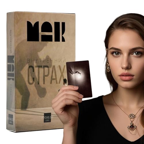 Tarotkarten, Russisches Tarotdeck, Papieranleitung Tarot, Schicksals-Wahrsagung, leicht verständliche Anleitung, 78 Karten, für Spieleabende und Versammlungen von Buhygn