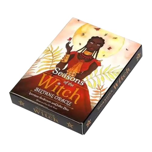 Tarotkarten, Spirituelle Tarotkarten, Wahrsagungskartenspiel, Mit Anfängerfreundlichkeitsdesign, Leicht Verständlich, Farbenfroh, Für Reisen, Zuhause, Erwachsene, Männer, Frauen, Tabletop-Gebrauch von Buhygn