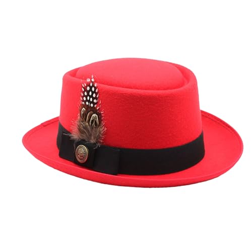 Buhyujkm Bezaubernder schwarzer Bowler Hut, 57,9 - 57,9 x 12,9 cm, klassischer deutscher Alpenhut, kompaktes Oktoberfest-Kostüm-Accessoire mit Feder und Emblem für Damen und Herren Buhyujkm Bezaubernder schwarzer Bowler Hut, 57,9 - 57,9 x 12,9 cm, klassischer deutscher Alpenhut, kompaktes Oktoberfest-Kostüm-Accessoire mit Feder und Emblem für Damen und Herren von Buhyujkm
