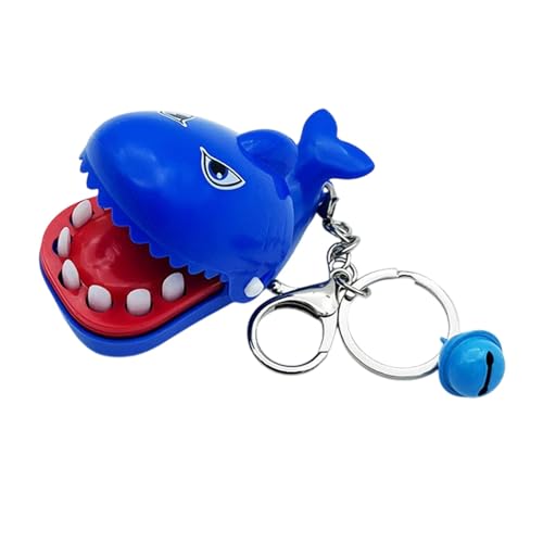 Buhyujkm Finger Biting Animal Keychain Toys, Interactive Crocodile Bite Toy, Fun Interactive Gag & Practical Joke Keychain for Kids, Boys and Girls Ages 4+ von Buhyujkm