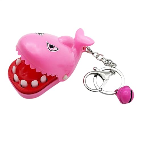 Buhyujkm Finger Biting Animal Keychain Toys, Interactive Crocodile Bite Toy, Fun Interactive Gag & Practical Joke Keychain for Kids, Boys and Girls Ages 4+ von Buhyujkm