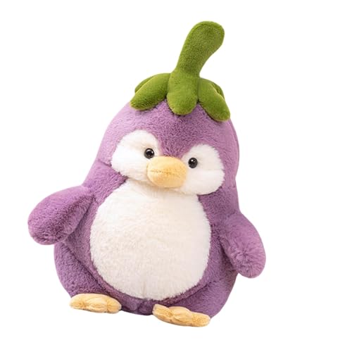 Buhyujkm Penguin Plush, Cartoon Eggplant Stuffed Animal Toy, Soft Penguin Pillow for Comfort, Sofa Chair Cushion, Throw Pillow for Home Living Room Bedroom, 9.84 Inches Buhyujkm Penguin Plush, Cartoon Eggplant Stuffed Animal Toy, Soft Penguin Pillow for Comfort, Sofa Chair Cushion, Throw Pillow for Home Living Room Bedroom, 9.84 Inches von Buhyujkm