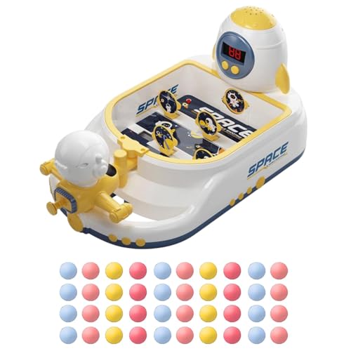 Table Pinball Game, Portable Desktop Pinball Machine, Interactive Scoreboard, Fun for Kids, Toddler, Girls and Boys, Ideal for Home, Parties, Travel, 14.37x8.46x8.07 inch Table Pinball Game, Portable Desktop Pinball Machine, Interactive Scoreboard, Fun for Kids, Toddler, Girls and Boys, Ideal for Home, Parties, Travel, 14.37x8.46x8.07 inch von Buhyujkm