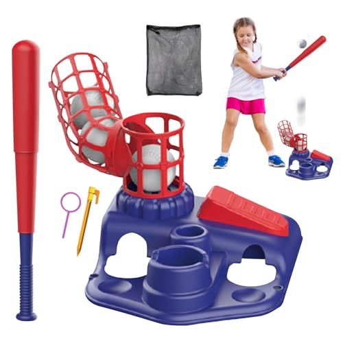 Buhyujkm Tee Ball Set, Interactive Baseball Toys Sets for Kids Aged 3 to 8 Years Old, 37.5x29x10.5cm Adorable and Sturdy Baseball Balls Sets, Educational Games, Pink/Blue Buhyujkm Tee Ball Set, Interactive Baseball Toys Sets for Kids Aged 3 to 8 Years Old, 37.5x29x10.5cm Adorable and Sturdy Baseball Balls Sets, Educational Games, Pink/Blue von Buhyujkm