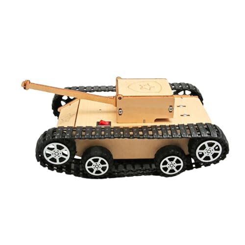Electric Tank Vehicle Toy, Manual Assembly Tank Vehicle Kit, Scientific Wooden Electrics Crawler Model for Kids, Educational STEM Learning Science Activity Toys Electric Tank Vehicle Toy, Manual Assembly Tank Vehicle Kit, Scientific Wooden Electrics Crawler Model for Kids, Educational STEM Learning Science Activity Toys von Buhyujkm