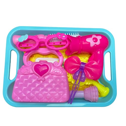 Kid Pretend Toy, Portable and Compact Realistic Styling Toy Kit for Women, 26x30cm Adorable Fun Kids Pretends Plaything Plush, Role Pretend, Girls, Child Kid Pretend Toy, Portable and Compact Realistic Styling Toy Kit for Women, 26x30cm Adorable Fun Kids Pretends Plaything Plush, Role Pretend, Girls, Child von Buhyujkm