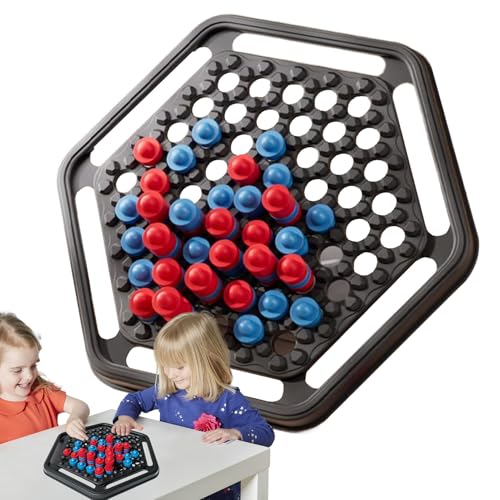 Puzzle Board Game, Desktop Strategy Toy, Educational Learning Plays Set for Parent-Child Interaction, Home Party Fun, Boys, Girls, Kids, Adults, Men, Women Entertainment Puzzle Board Game, Desktop Strategy Toy, Educational Learning Plays Set for Parent-Child Interaction, Home Party Fun, Boys, Girls, Kids, Adults, Men, Women Entertainment von Buhyujkm