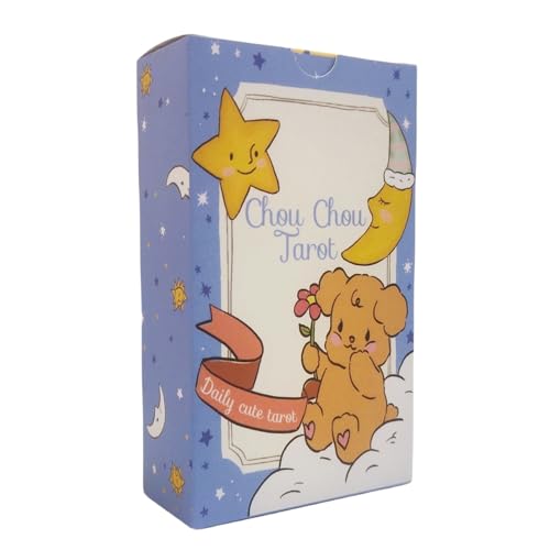 Tarotkarten, Orakelkarten, Wahrsagungsdeck, 78 Karten, tragbares Set mit psychologischen Einsichten und symbolischer Kunst, kompakte Größe 12 x 7 cm für tägliches Lesen, spirituelle Anleitung, 12,3 cm Tarotkarten, Orakelkarten, Wahrsagungsdeck, 78 Karten, tragbares Set mit psychologischen Einsichten und symbolischer Kunst, kompakte Größe 12 x 7 cm für tägliches Lesen, spirituelle Anleitung, 12,3 cm von Buhyujkm
