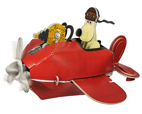 Build Your Own Wallace & Gromit Beiwagen-Flugzeug – Eine gründliche Rasur – Papp-Bastelset – ab 10 Jahren Build Your Own Wallace & Gromit Beiwagen-Flugzeug – Eine gründliche Rasur – Papp-Bastelset – ab 10 Jahren von Build Your Own