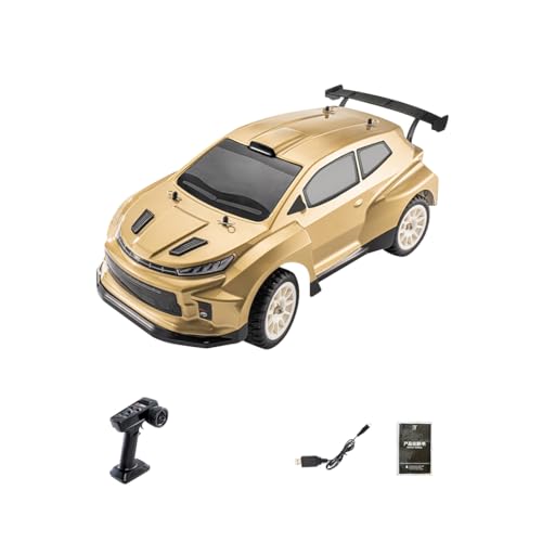 1/12 Scale 4WD RC Drift Car with Built-in Gyro Two Batteries (Upgraded Edition/Red) von BuildCubes