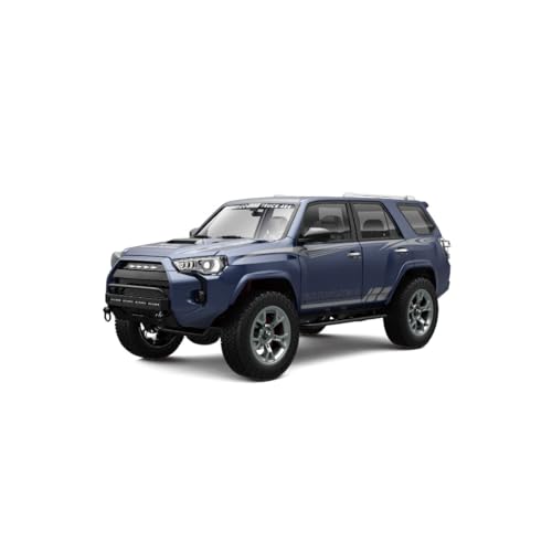 BuildCubes 1/18 RC Off-Road Auto, 2.4G Vollproportional Bürstenmotor 4WD RC Car Mini Crawler RC Kletterfahrzeug, 4.2KM/H Legierung Geländewagen Kletternder Auto Modell, Geschenke -RTR von BuildCubes