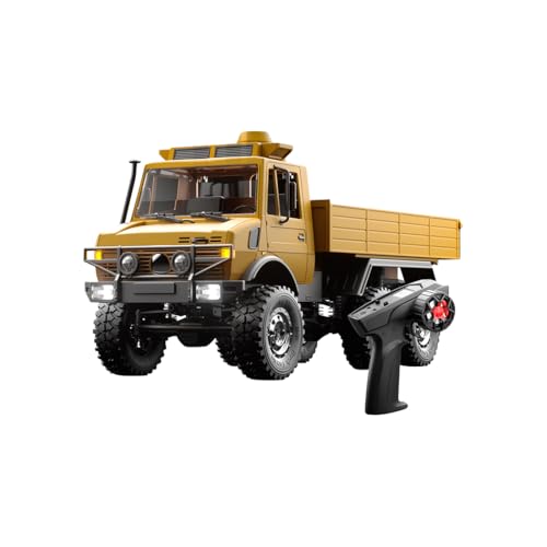 BuildCubes 1/18 RC Truck, 2,4G 6WD Car RC Auto Pickup Truck, Geländegängiger Lastwagen Van LKW Modell, Spielzeug Geburtstagsgeschenk für Erwachsene, RTR Version von BuildCubes