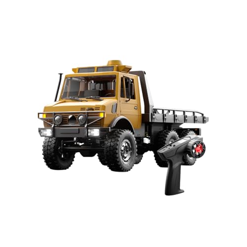 BuildCubes 1/18 RC Truck, 2,4G 6WD Car RC Auto Pickup Truck, Hohe Geschwindigkeit 15KM/H Geländegängiger Lastwagen Van LKW Modell, Spielzeug Geburtstagsgeschenk für Erwachsene, RTR Version von BuildCubes