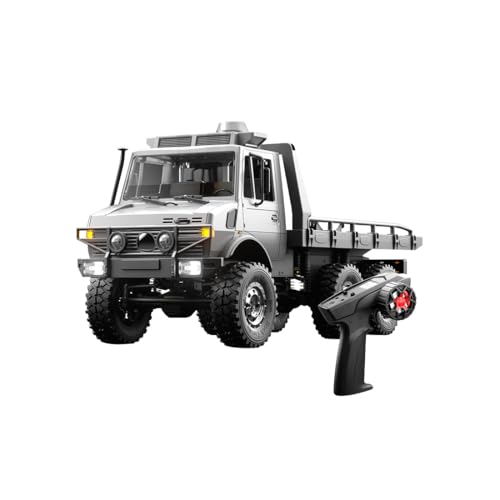 BuildCubes 1/18 RC Truck, 2,4G 6WD Car RC Auto Pickup Truck, Hohe Geschwindigkeit 15KM/H Geländegängiger Lastwagen Van LKW Modell, Spielzeug Geburtstagsgeschenk für Erwachsene, RTR Version von BuildCubes
