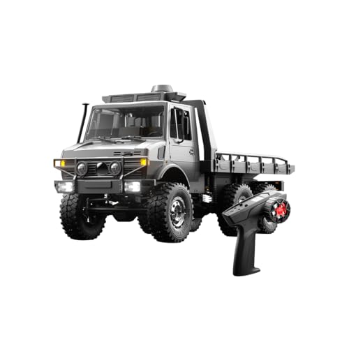 BuildCubes 1/18 RC Truck, 2,4G 6WD Car RC Auto Pickup Truck, Hohe Geschwindigkeit 15KM/H Geländegängiger Lastwagen Van LKW Modell, Spielzeug Geburtstagsgeschenk für Erwachsene, RTR Version von BuildCubes