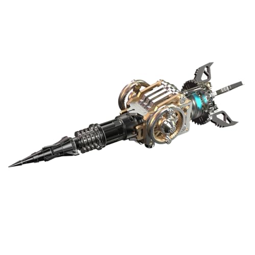 BuildCubes 104PCS Waffenzubehör für 3D Metall Puzzle Spinne Modellbausatz, DIY Montage Waffenzubehör für Steampunk Mechanisch Spinne 3D Puzzle, Spielzeug Geschenk für Erwachsene -KIT BuildCubes 104PCS Waffenzubehör für 3D Metall Puzzle Spinne Modellbausatz, DIY Montage Waffenzubehör für Steampunk Mechanisch Spinne 3D Puzzle, Spielzeug Geschenk für Erwachsene -KIT von BuildCubes