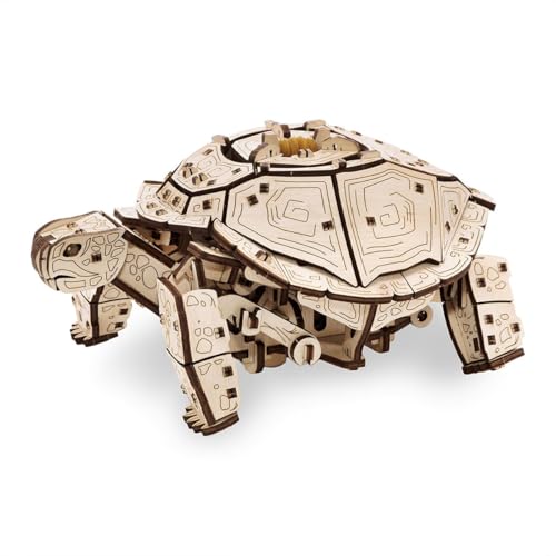 BuildCubes 3D Holzpuzzle für Erwachsene, Mechanisch Meeresschildkröte 3D Holz Modell Bausatz, 269 Teile Holzpuzzle Seeschildkröte 3D Puzzle Holz Tier Dynamisch Spielzeug Geschenk -KIT BuildCubes 3D Holzpuzzle für Erwachsene, Mechanisch Meeresschildkröte 3D Holz Modell Bausatz, 269 Teile Holzpuzzle Seeschildkröte 3D Puzzle Holz Tier Dynamisch Spielzeug Geschenk -KIT von BuildCubes