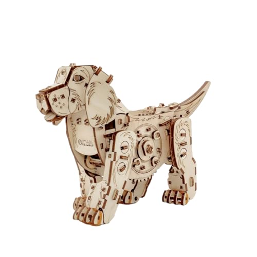 BuildCubes 3D Holzpuzzle für Erwachsene, Mechanisch Welpe 3D Holz Modell Bausatz, 220 Teile Holzpuzzle Hund 3D Puzzle Holz Welpe Dynamisch DIY Handwerk Spielzeug Geschenk -KIT BuildCubes 3D Holzpuzzle für Erwachsene, Mechanisch Welpe 3D Holz Modell Bausatz, 220 Teile Holzpuzzle Hund 3D Puzzle Holz Welpe Dynamisch DIY Handwerk Spielzeug Geschenk -KIT von BuildCubes