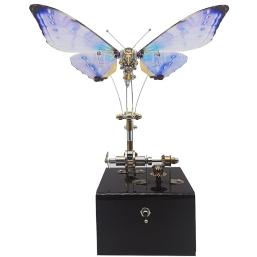 BuildCubes 3D Metall Puzzle Erwachsene, Steampunk Mechanisch Schmetterling Spieldose 3D Puzzle Metall Modellbausatz Insekt Spieluhr, 300+PCS DIY Montage Tier Spielzeug Geschenk -KIT BuildCubes 3D Metall Puzzle Erwachsene, Steampunk Mechanisch Schmetterling Spieldose 3D Puzzle Metall Modellbausatz Insekt Spieluhr, 300+PCS DIY Montage Tier Spielzeug Geschenk -KIT von BuildCubes