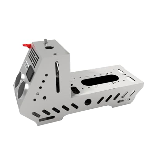 BuildCubes Integriertes Basis Kit für GS-L4 Motor Bausatz Mini, Integrierter Basisbausatz für GS-L4 Benzinmotor Modell Metall Verbrennungsmotor Modellbau, Bildung Spielzeug Geschenk von BuildCubes