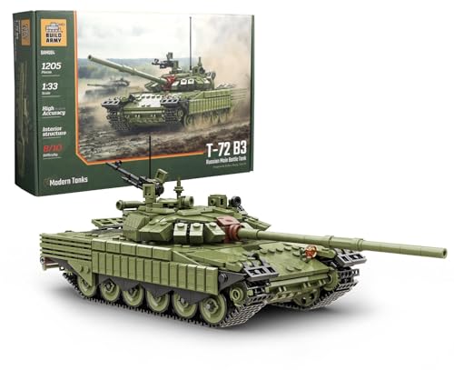 Buildarmy Russian T72 B3 Main Battle Tank Brick Model Building Block 1205pcs Buildarmy Russian T72 B3 Main Battle Tank Brick Model Building Block 1205pcs von Buildarmy