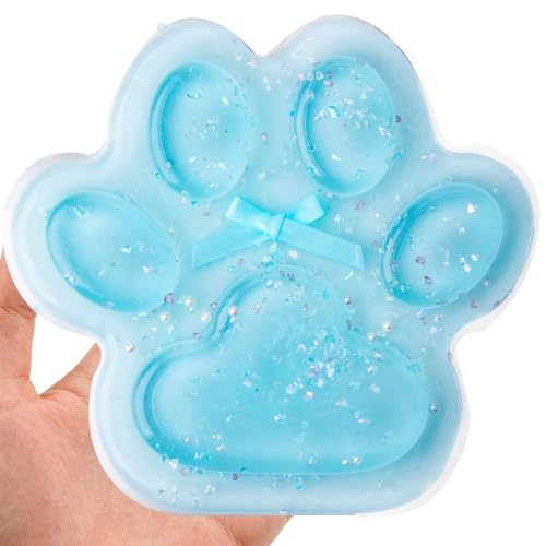 Cat Paw Squishy, Katzenpfoten Squishy, Süße Weiche Katzenpfoten Quetschspielzeuge (C) von Bukbas