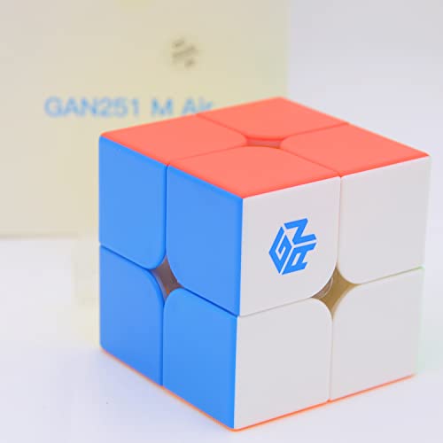 Bukefuno GAN 251 M Air 2x2 Magnetischer Zauberwürfel GAN251 MAir Speed Magic GAN 251 Air 2x2x2 Stickerless Cubes Gans Mini Magnete 2021 Puzzle Bukefuno GAN 251 M Air 2x2 Magnetischer Zauberwürfel GAN251 MAir Speed Magic GAN 251 Air 2x2x2 Stickerless Cubes Gans Mini Magnete 2021 Puzzle von Bukefuno