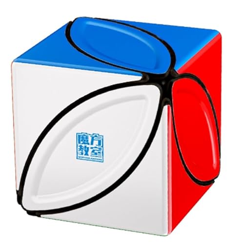 Bukefuno MoYu Maple Leaves Speed Magic Cube Stickerless MFJS Maple Leaf Cubing Puzzle Classroom Speed Ivy Magic Cube Toys (Standard Version) von Bukefuno