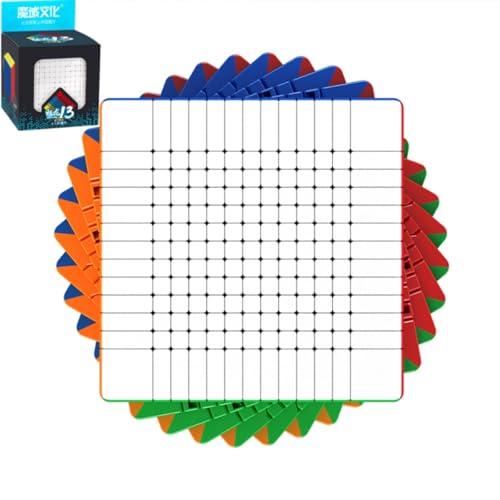 Bukefuno MoYu Meilong 13x13 Speed Puzzle Cube Magic Cubes Stickerless 13x13x13 Cubing Classroom Toys von Bukefuno