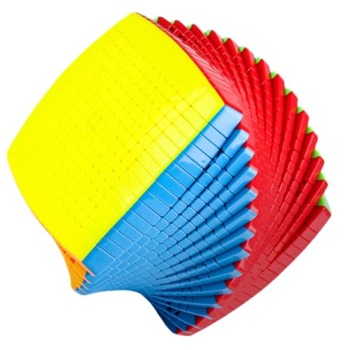 Bukefuno MoYu Meilong 15x15 Speed Puzzle Cube Magic Cubes Stickerless 15x15x15 Cubing Classroom Toys von Bukefuno