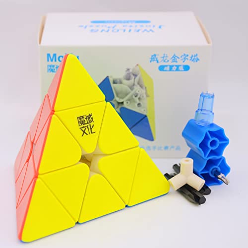 Bukefuno MoYu Weilong 3x3 Pyramide Magnetische Magie Geschwindigkeit Puzzle Moyu 3x3x3 Magisches Flaggschiff Magnetische Pyraminx Aufkleberlose 3x3 Würfel Bukefuno MoYu Weilong 3x3 Pyramide Magnetische Magie Geschwindigkeit Puzzle Moyu 3x3x3 Magisches Flaggschiff Magnetische Pyraminx Aufkleberlose 3x3 Würfel von Bukefuno
