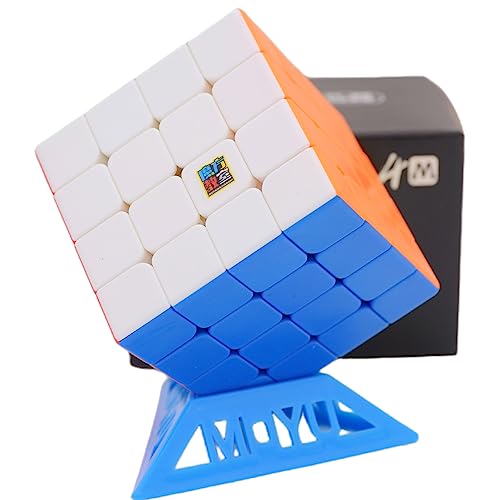 Bukefuno Moyu Meilong 4x4 M Magnetischer Zauberwürfel Stickerloser MFJS MEILONG 4x4x4 M Magnetischer Magic Würfel Puzzle 4x4 M Magnetic Speed-Magic Cube von Bukefuno