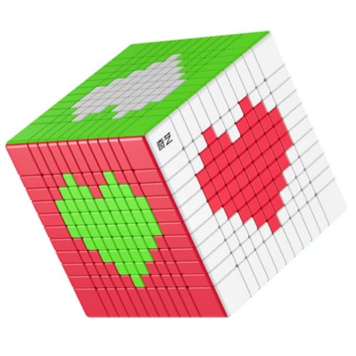 Bukefuno QY 11x11 Speed Puzzle Cube Magic Cubes Stickerless QY Toys 11x11x11 Cubing Classroom Speed Toys Cube von Bukefuno