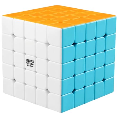 Bukefuno QY 5x5 Speed Zauberwürfel Stickerlos Magic Cube QY 5x5x5 Magischer Puzzle Würfel 62 mm Bukefuno QY 5x5 Speed Zauberwürfel Stickerlos Magic Cube QY 5x5x5 Magischer Puzzle Würfel 62 mm von Bukefuno