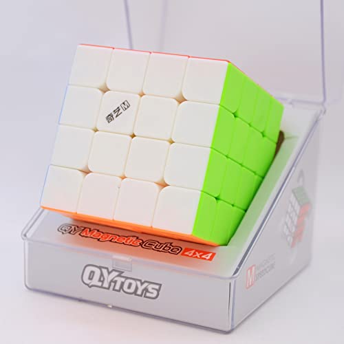 Bukefuno QY MS Series 4x4 Pro Magnetic Speed Puzzle Stickerless Cube QY MS 4x4x4 M Mofangge Speed Cube 2020 Version Bukefuno QY MS Series 4x4 Pro Magnetic Speed Puzzle Stickerless Cube QY MS 4x4x4 M Mofangge Speed Cube 2020 Version von Bukefuno