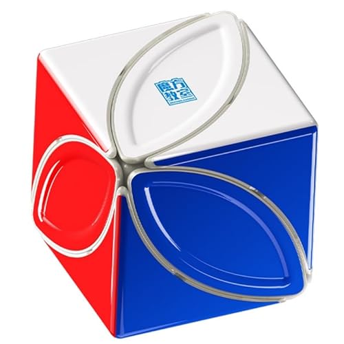 MoYu Ahornblätter Ball-Core UV Speed Zauberwürfel Stickerless | MFJS Ahornblatt-Magneten Magic Cube-Puzzle Classroom Speed Ivy (Ball-Core Magnetische UV Version) von Bukefuno