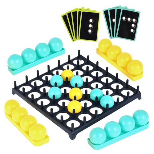 Bouncing Ball Bounce Party Game, Bounce Off Party Game Jumping Ball, Bounce Ball Game Desktop Bouncing Toy for Family/Party, Bounce Off Game for 2-4 Players von Bukezudang