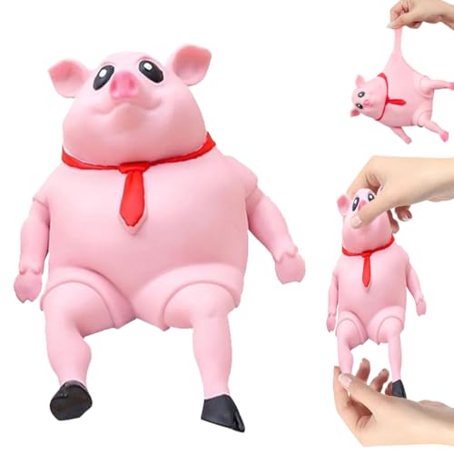 Schweine Quetschspielzeug, Stress Schwein, Anti Stress Schwein Geschenke, Kreatives Dekompressions Piggy, Anti Stress Spielzeug für Erwachsene und Kinder, 1 Stück Schweine Quetschspielzeug, Stress Schwein, Anti Stress Schwein Geschenke, Kreatives Dekompressions Piggy, Anti Stress Spielzeug für Erwachsene und Kinder, 1 Stück von Bukezudang