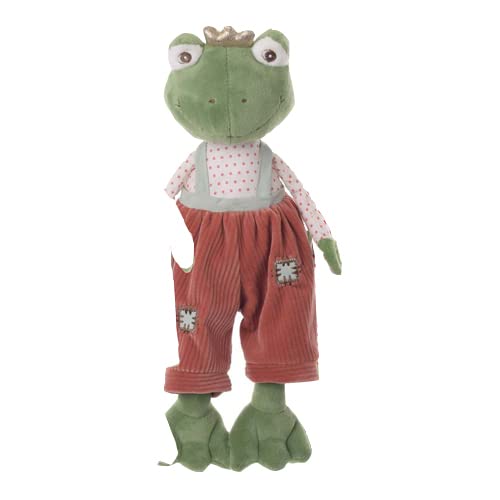 Bukowski Design Ab Prince, grüne Frosche aus Plüsch mit Kleid, Höhe 30 cm, (rote Hose) von Bukowski Design Ab