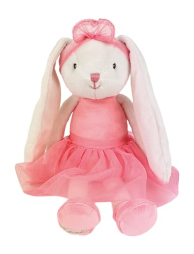 Bukowski Hase Zoe cremefarben/rosa mit Ballerinakleid 25 cm Plüschhase Plüschtier von Bukowski