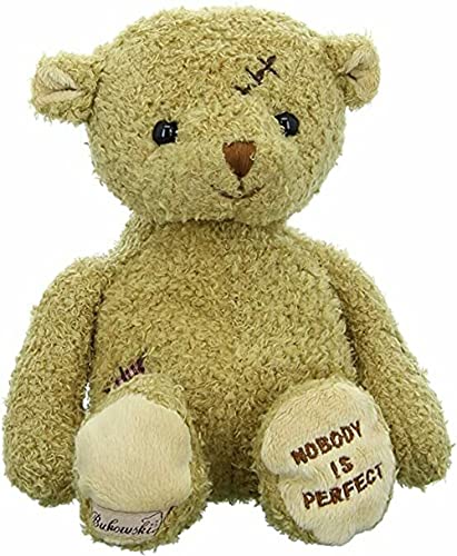 Bukowski Teddybär Nobodys Perfect, 25 cm, hellbraun, Plüschtier, Kuscheltier von Bukowski