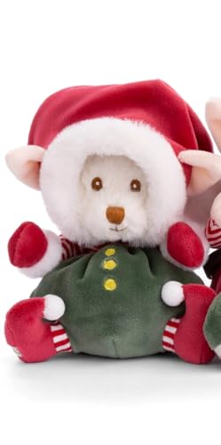 Bukowski Ziggy Santa's Little Helper grün 15 cm Plüschteddybär von Bukowski