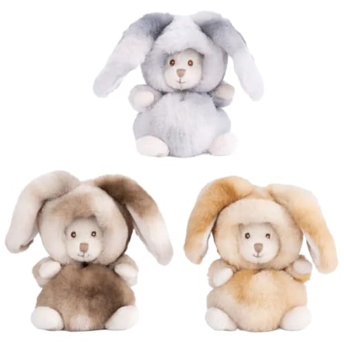Bukowski Ziggy Winterhase hellgrau 15 cm Plüschteddybär Plüschhase von Bukowski